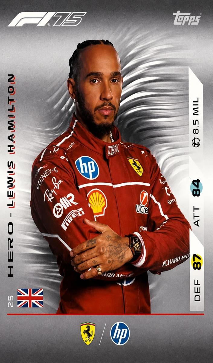 2025 Lewis Hamilton #25