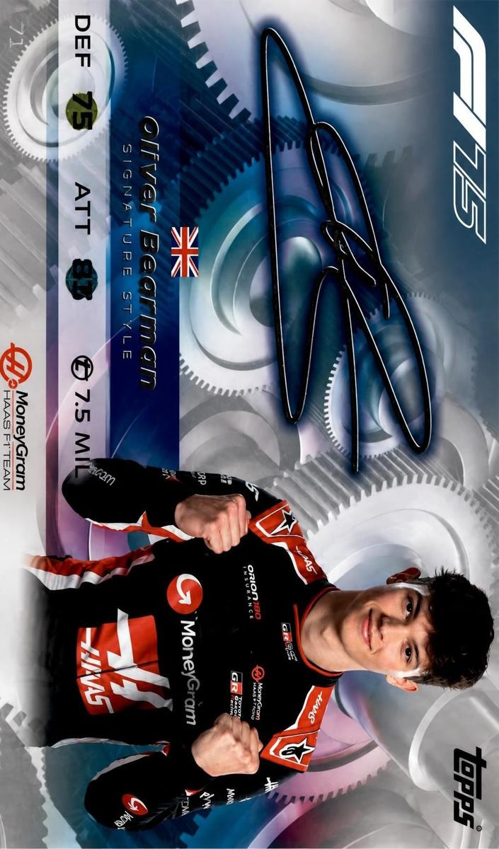 2025 Oliver Bearman #71