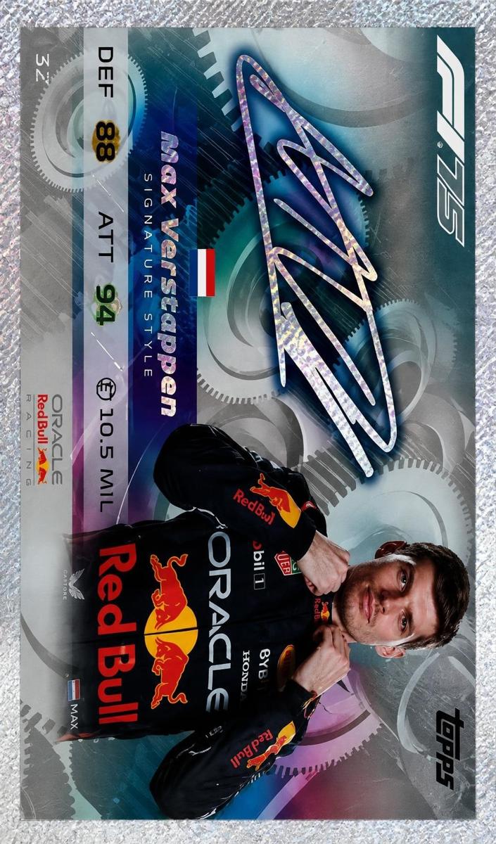 2025 Max Verstappen [Diamond Grey Foil] #32