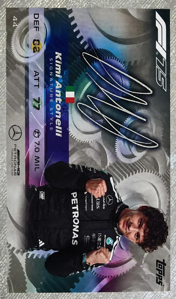 2025 Kimi Antonelli [Cyan Diamond] #44