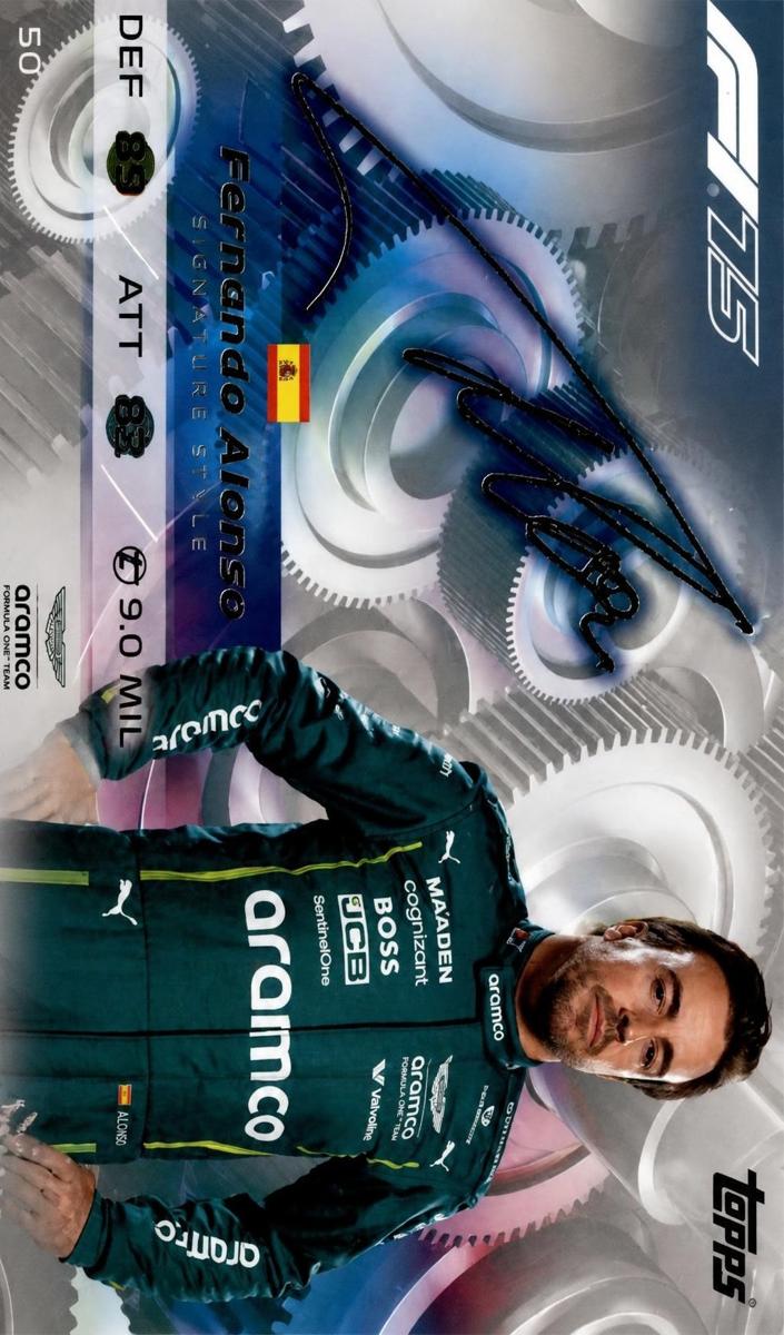 2025 Fernando Alonso [Pink Foil] #50