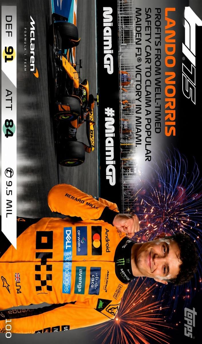 2025 Lando Norris #100