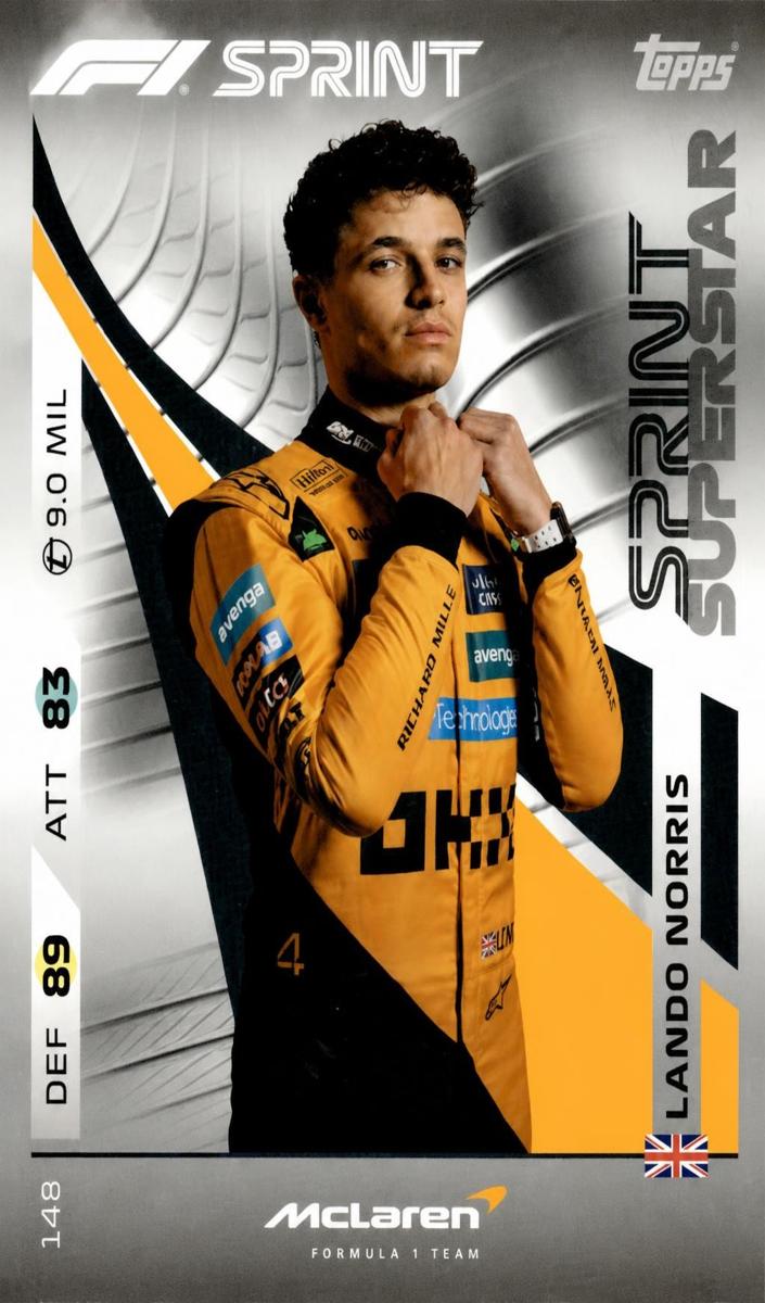 2025 Lando Norris #148