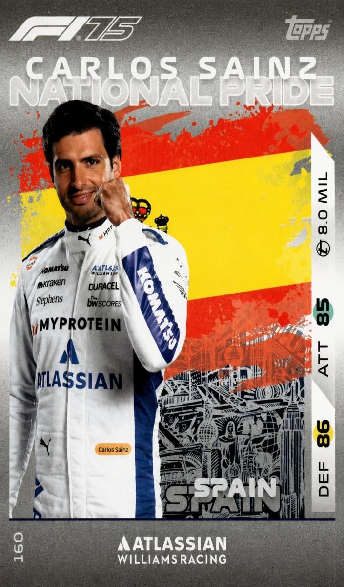 2025 Carlos Sainz #160