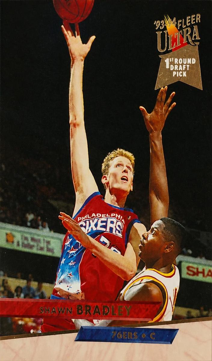 1993 Fleer Ultra Shawn Bradley #310 card