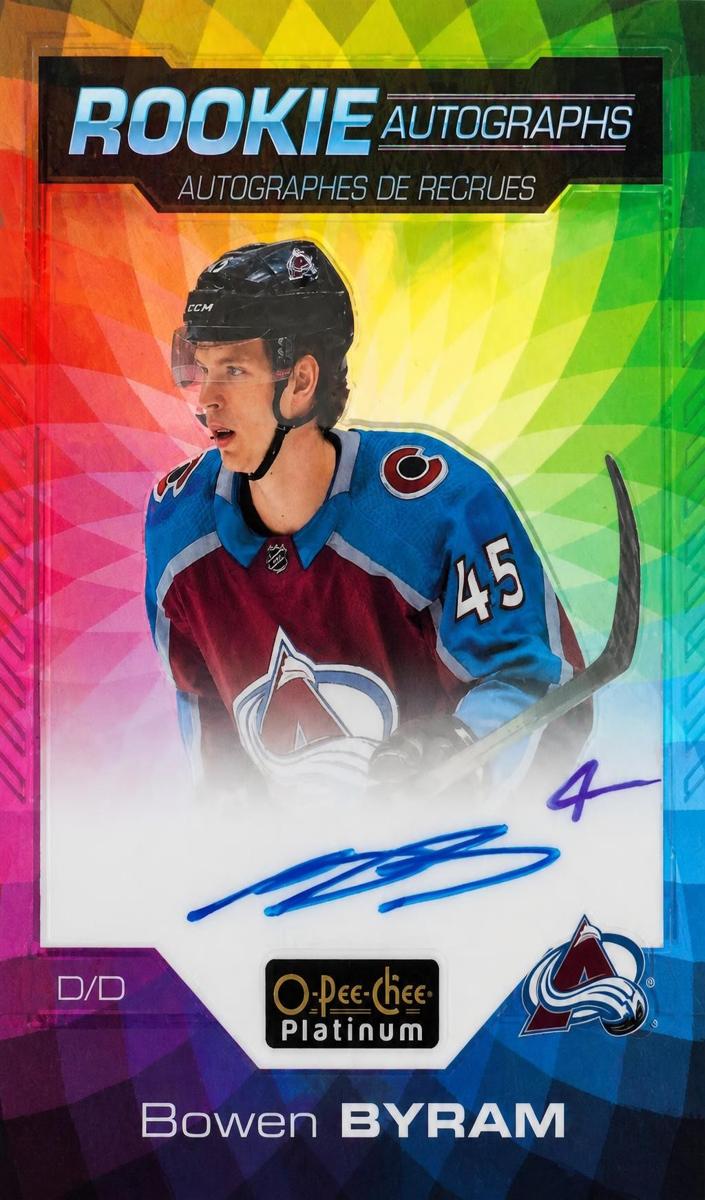 2020 O-Pee-Chee Platinum Bowen Byram [Rainbow] #R-BB card