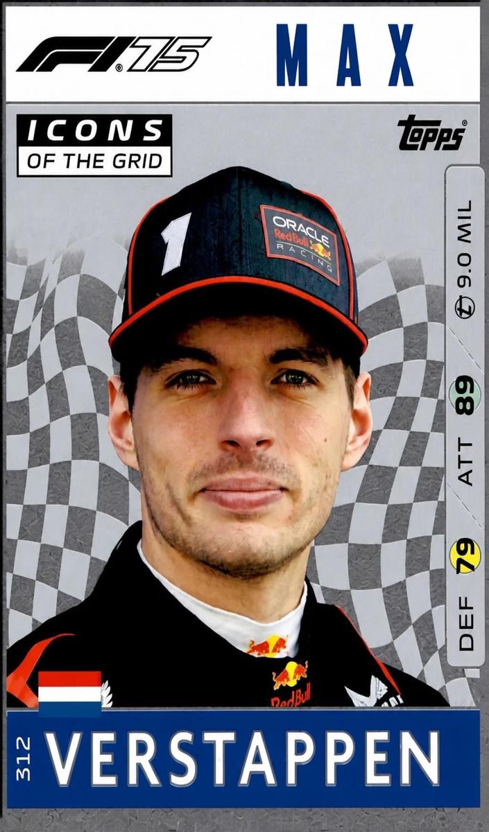 2025 Max Verstappen [Cranberry Foil] #312