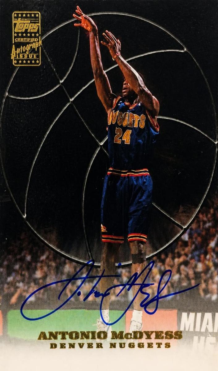 1999 Topps Antonio McDyess #AM2 card