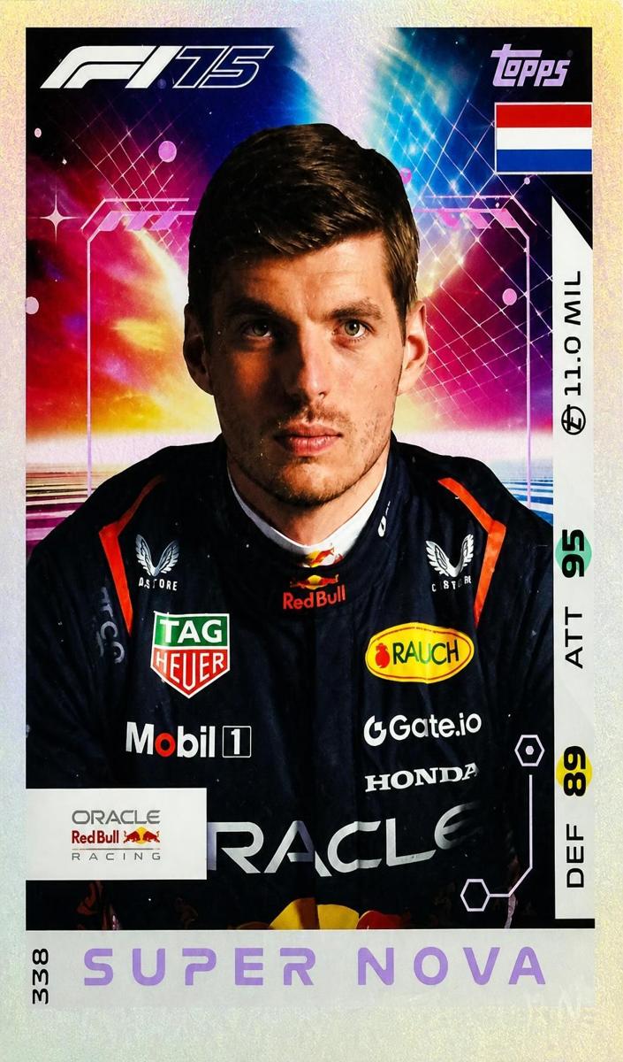 2025 Max Verstappen [Diamond Grey Foil] #338