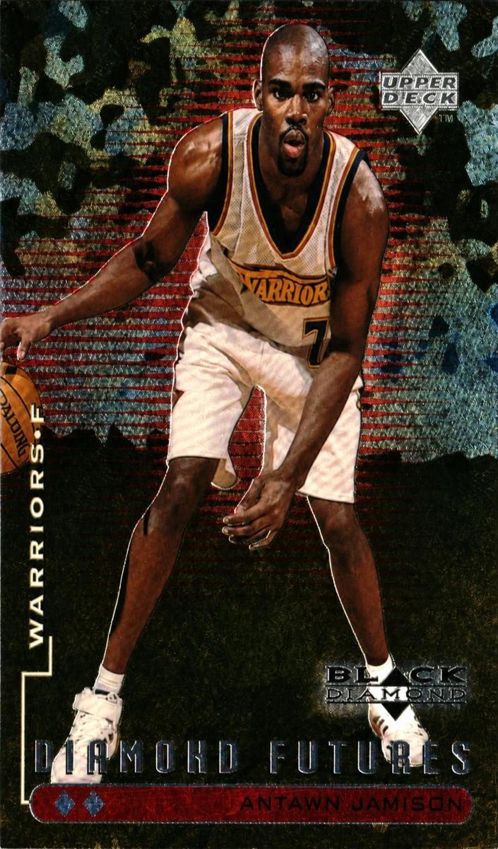 1998 Upper Deck Black Diamond Antawn Jamison #102 card