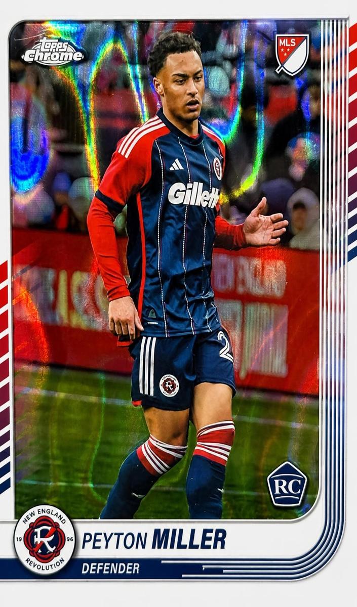 2025 Peyton Miller [White Lava Refractor] #15