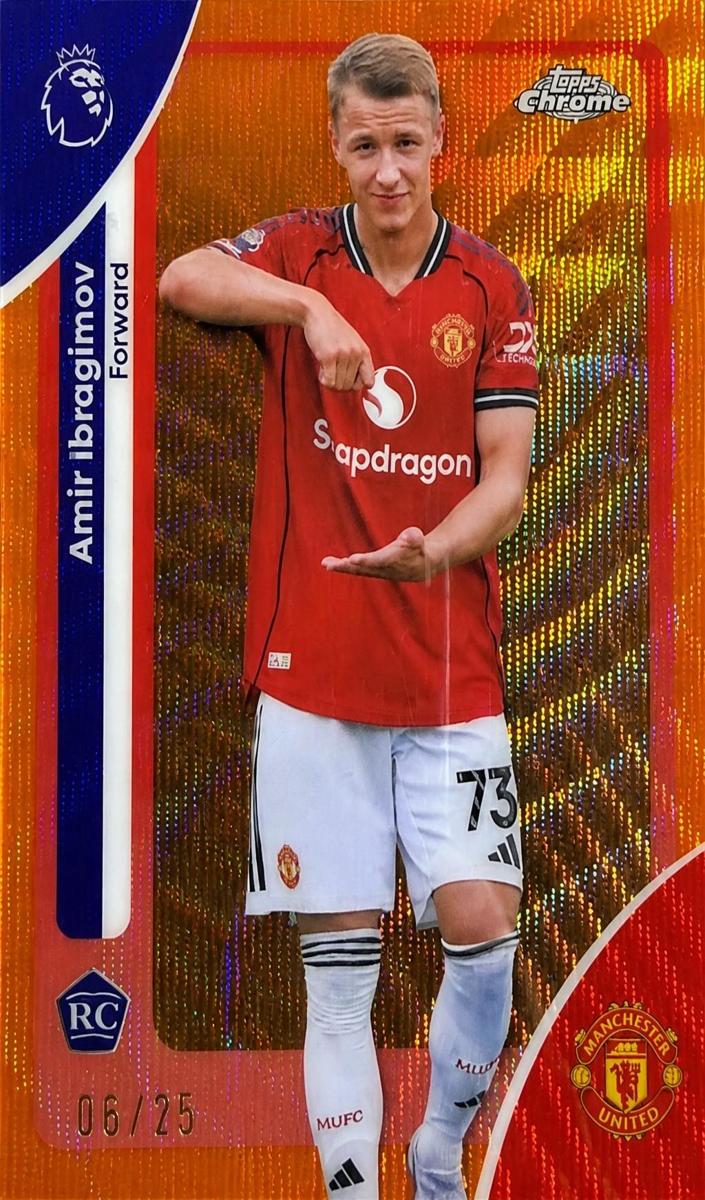 2026 Amir Ibragimov [Orange Wave Refractor] #132