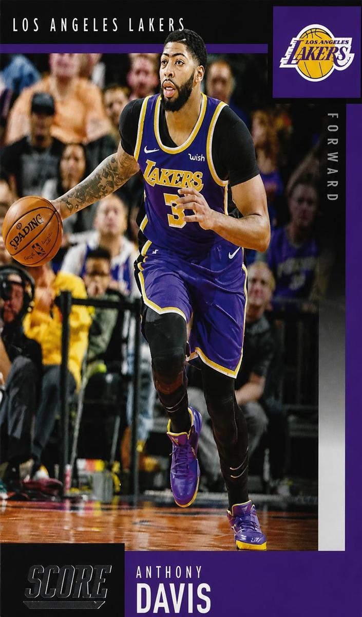 2019 Panini Chronicles Anthony Davis #617 card
