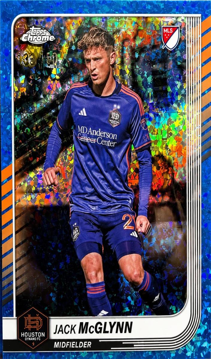 2025 Jack McGlynn [Blue Mini-Diamonds Refractor] #26