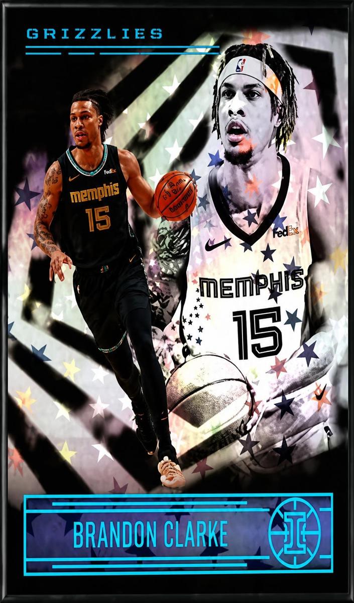 2020 Panini Illusions Brandon Clarke #75 card