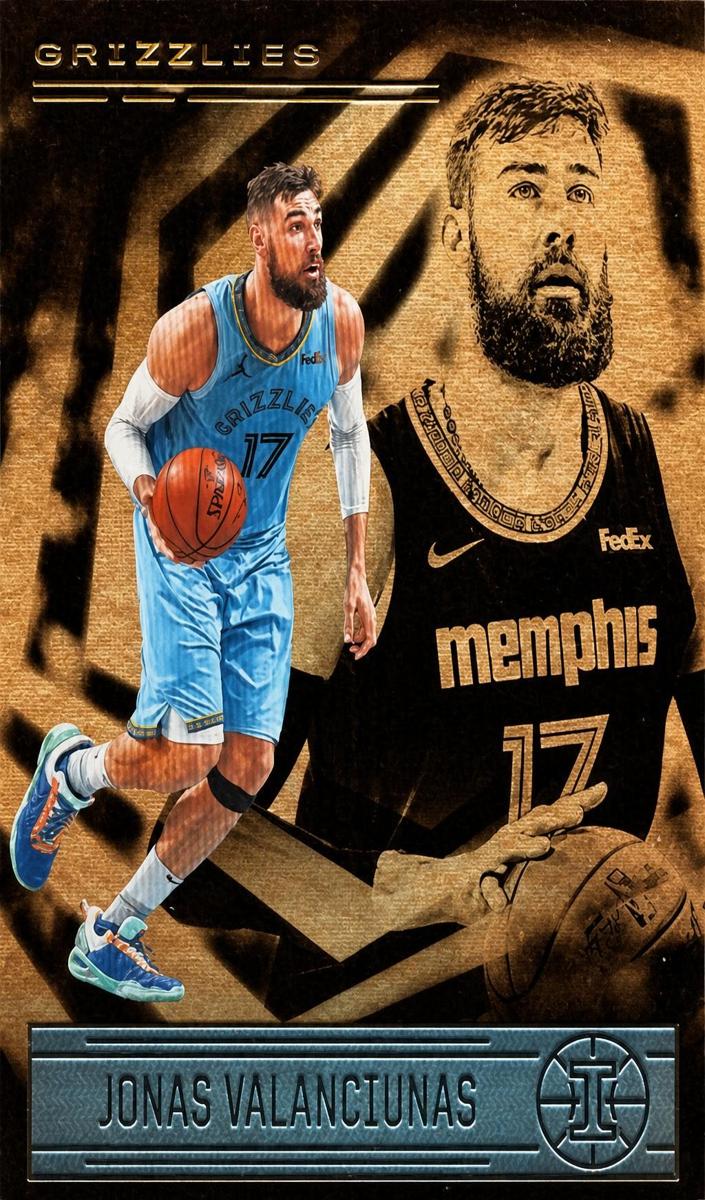 2020 Panini Illusions Jonas Valanciunas #109 card
