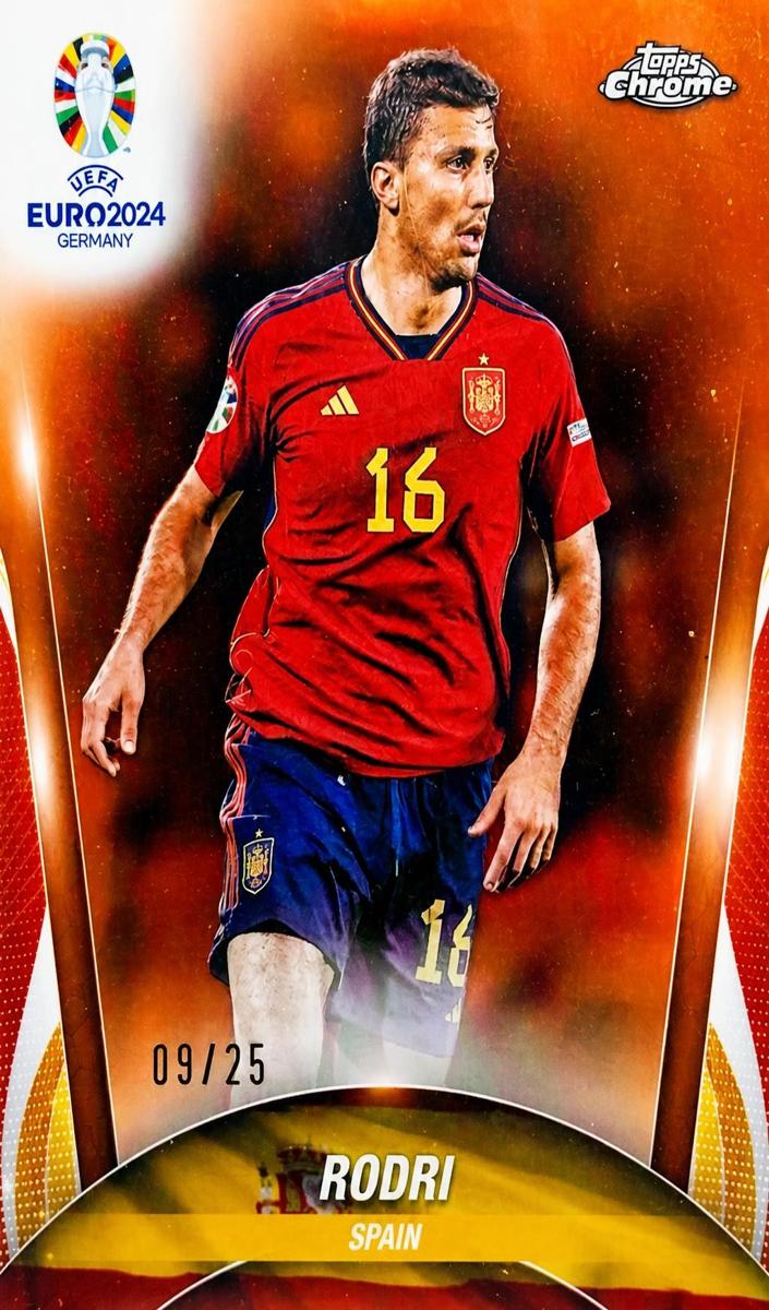 2024 Rodri [Orange Refractor] #29