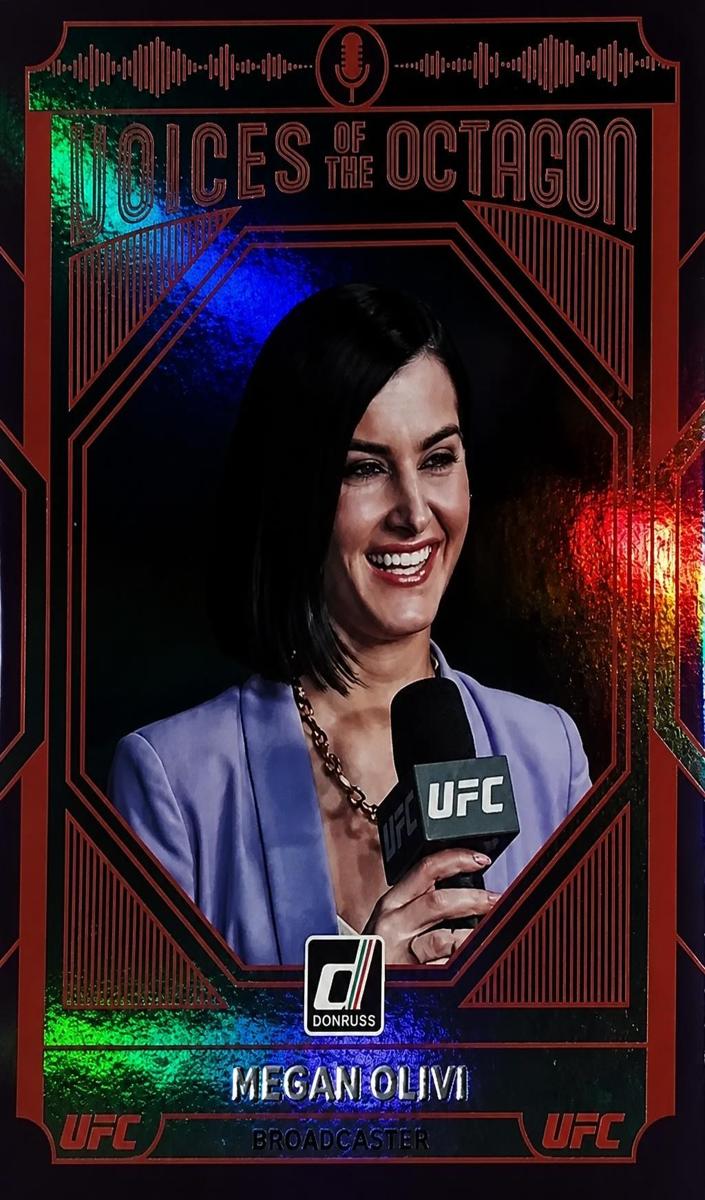 2022 Megan Olivi [Purple Flood] #223