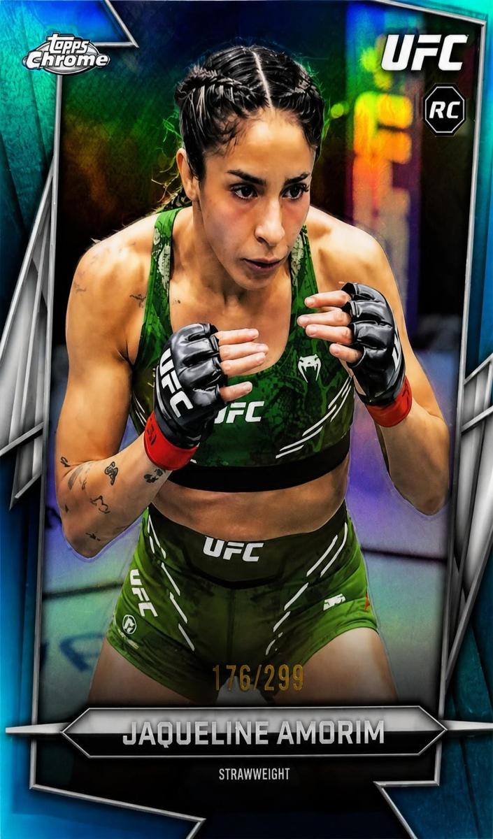 2026 Jaqueline Amorim [Teal Refractor] #182