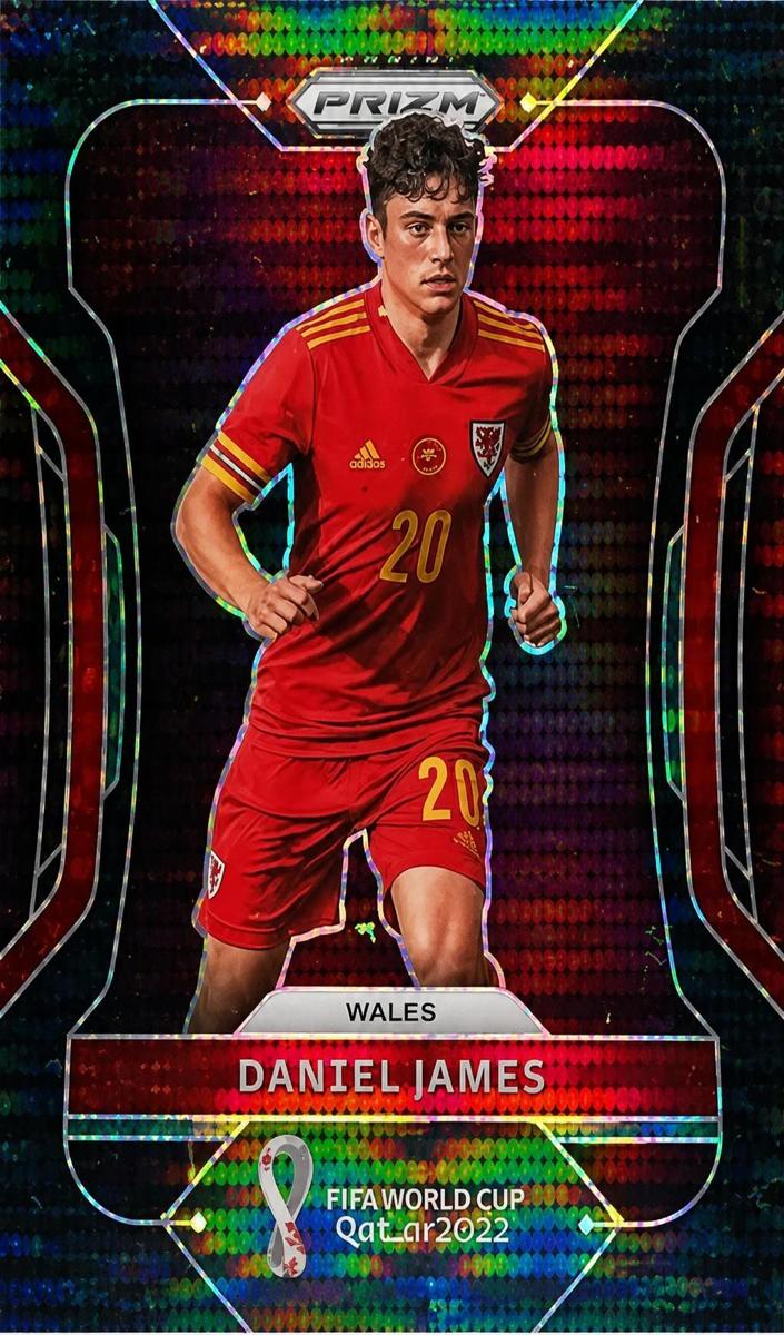 2022 Panini Prizm FIFA World Cup Qatar Daniel James #296 card