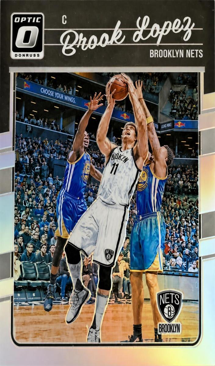 2016 Donruss Optic Brook Lopez #80 card