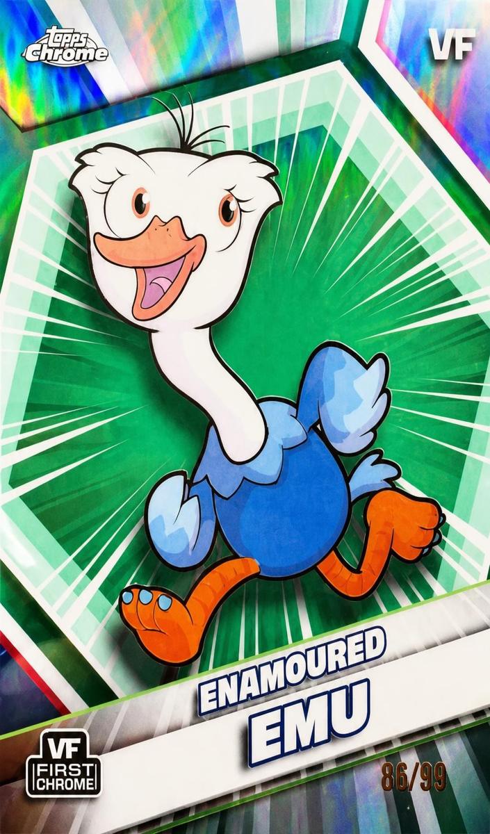 2026 Enamoured Emu [VF Green Refractor] #71