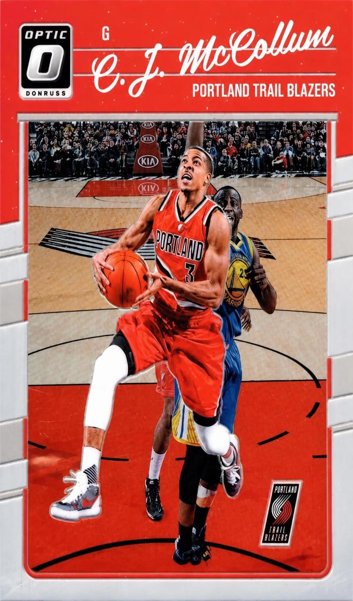 2016 C.J. McCollum [Holo] #130