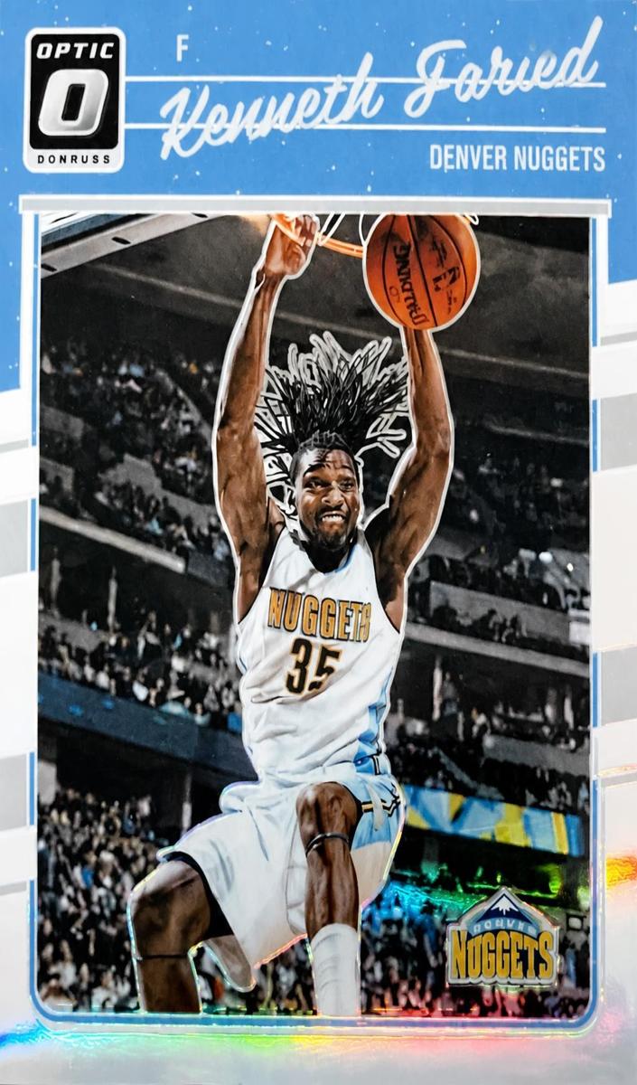 2016 Kenneth Faried [Holo] #86