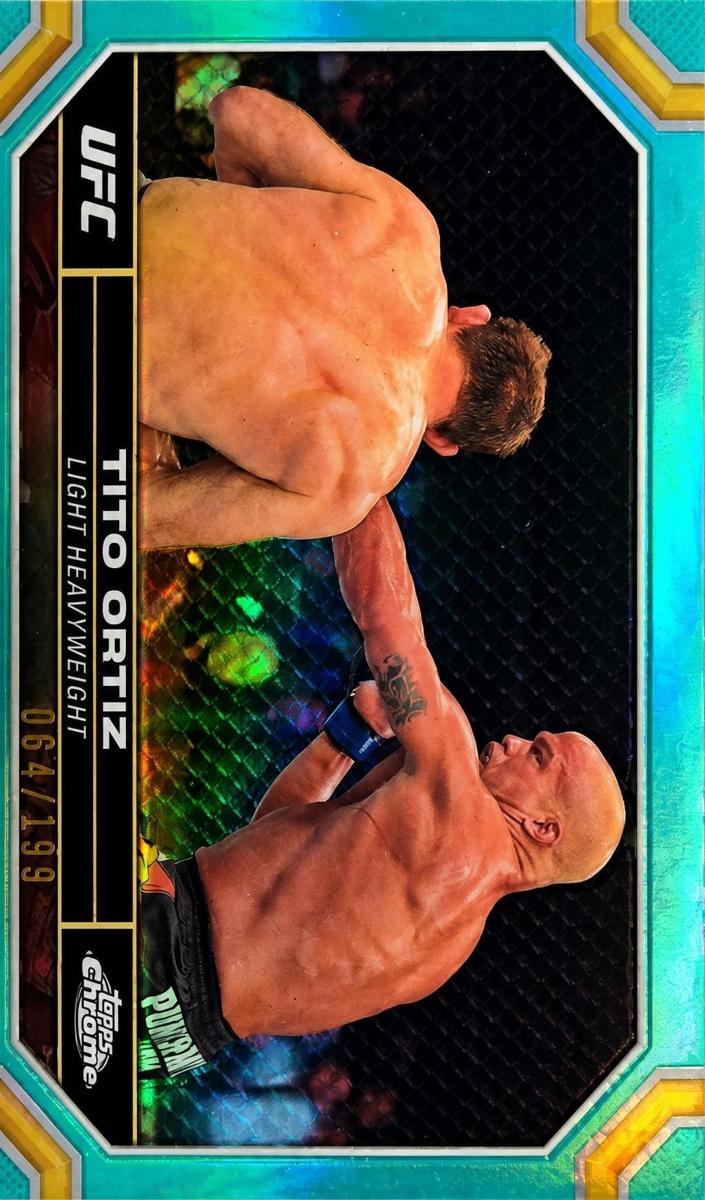 2024 Tito Ortiz [Aqua Refractor] #186
