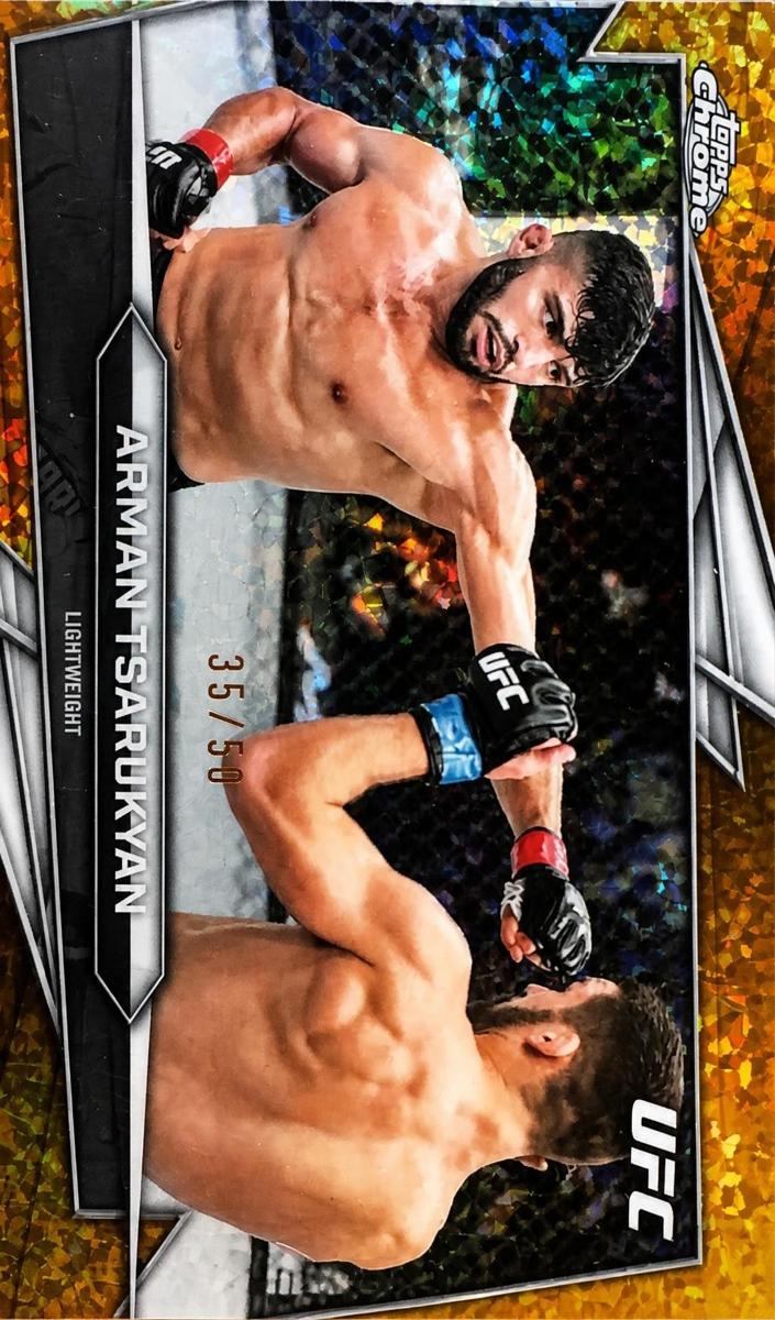 2026 Arman Tsarukyan [Gold Geometric Refractor] #120