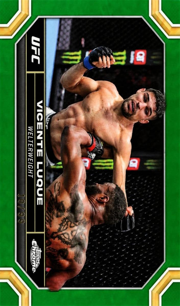 2024 Vicente Luque [Green Refractor] #192