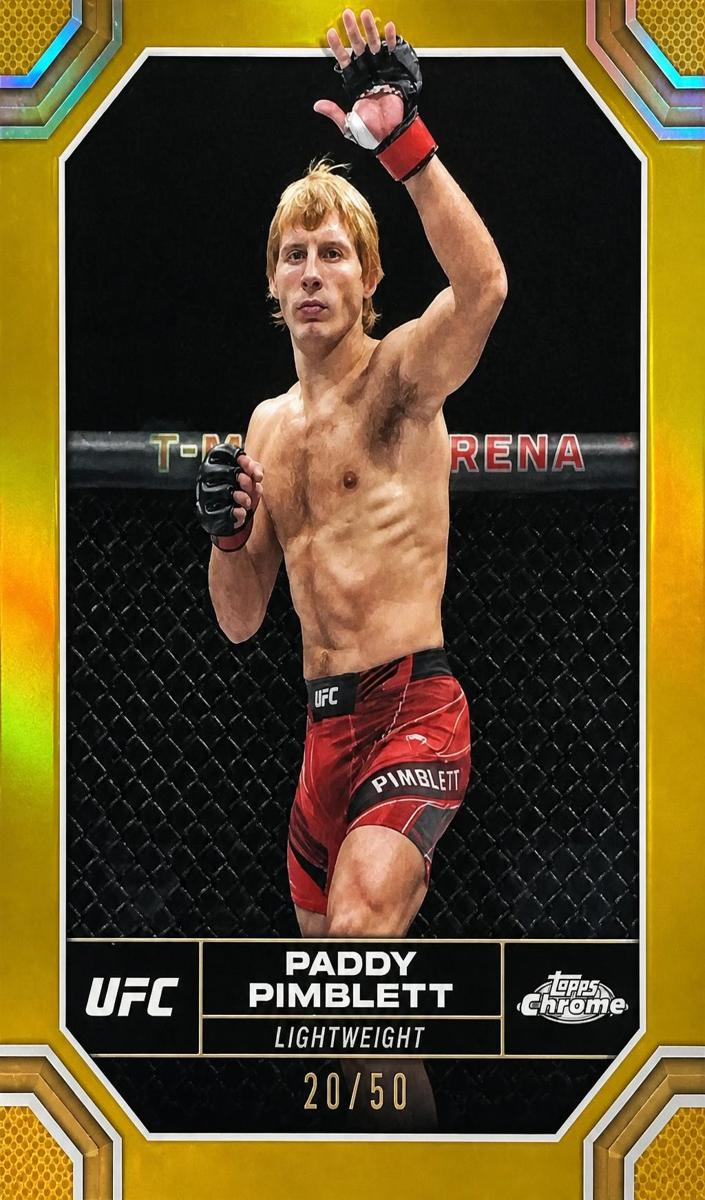 2024 Paddy Pimblett [Gold Refractor] #151