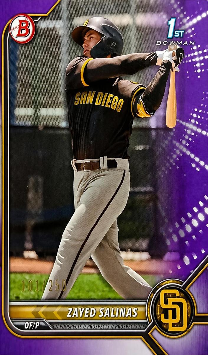 2022 Zayed Salinas #BP-122