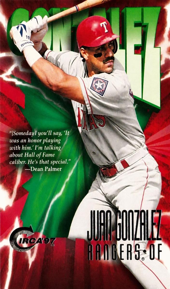 1997 Juan Gonzalez #373