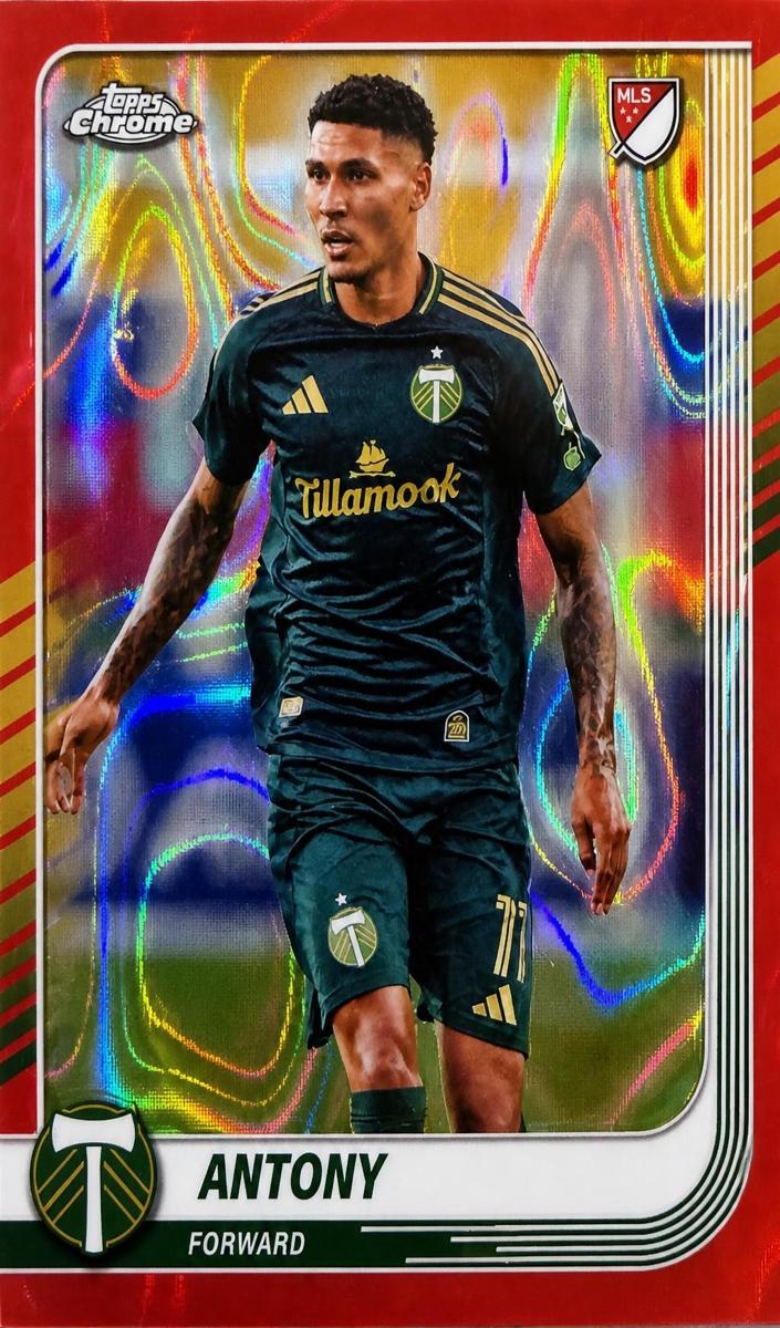 2025 Antony [Red Lava Refractor] #157