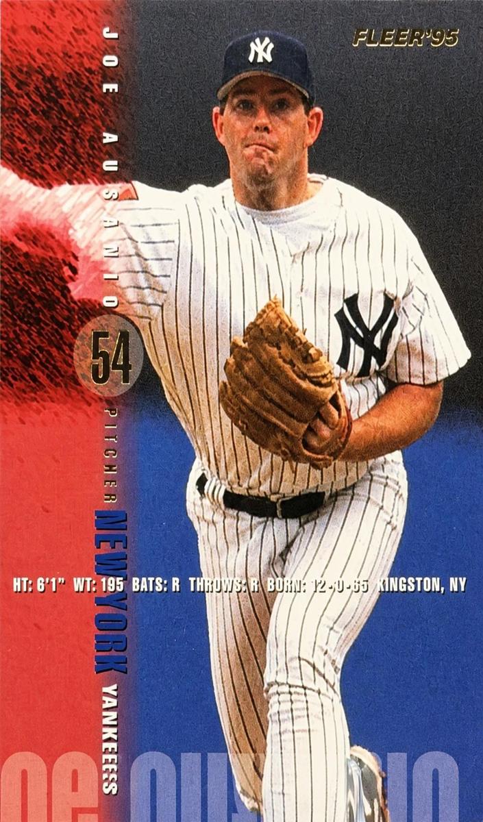 1995 Fleer Joe Ausanio #66 card