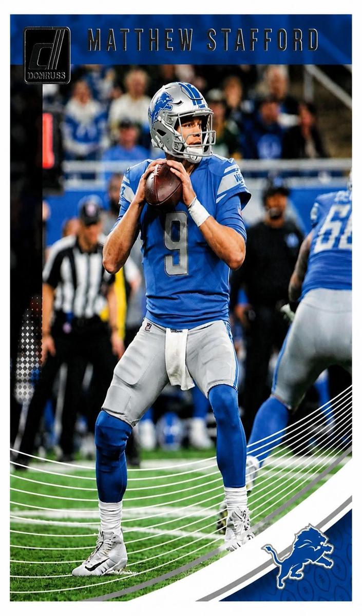 2018 Panini Donruss Matthew Stafford #94 card