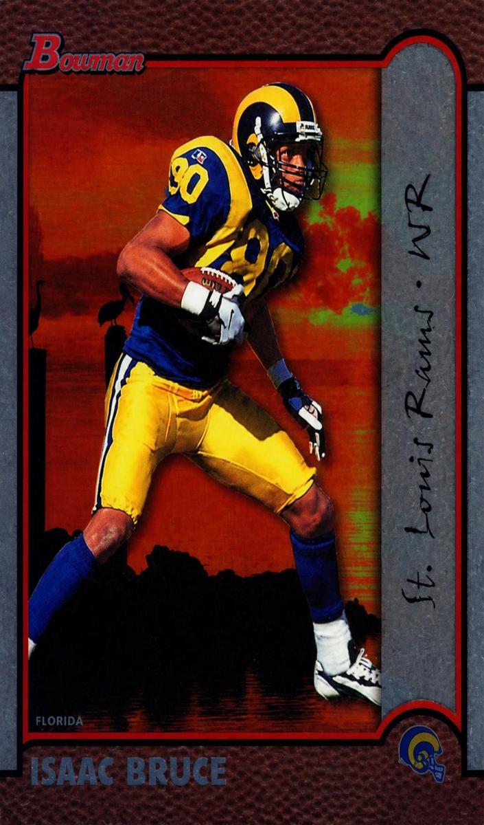 1999 Bowman Isaac Bruce #22 card