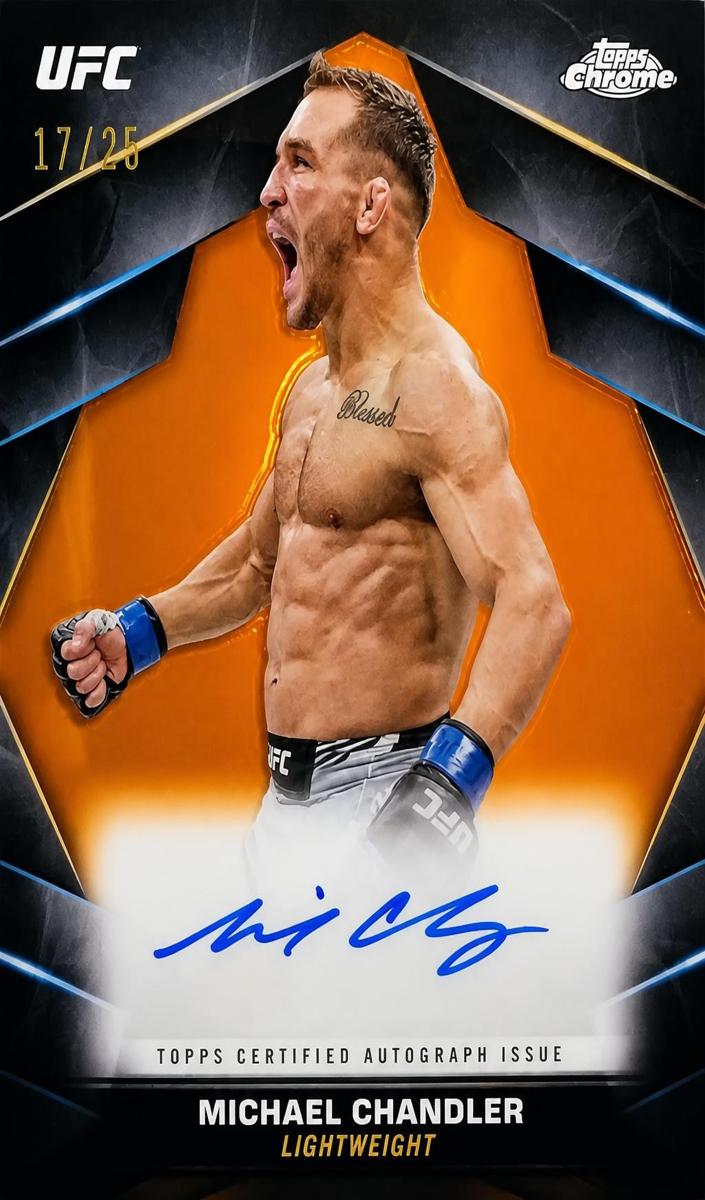 2024 Michael Chandler [Gold Refractor] #CVA-MCH