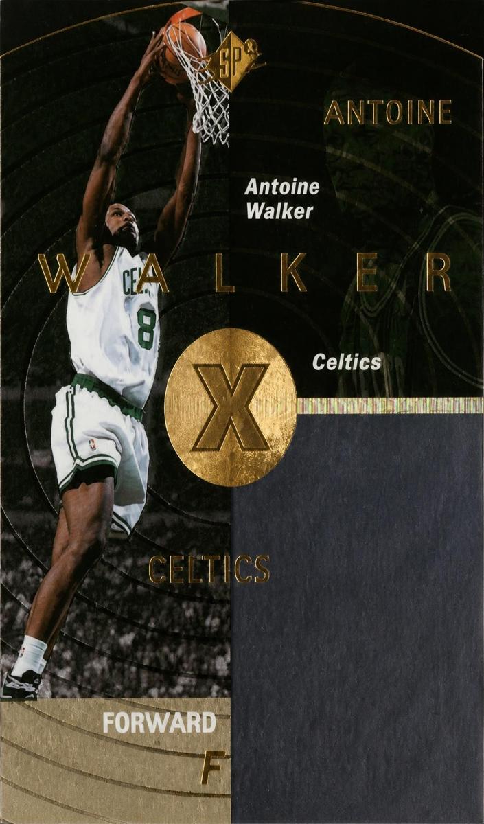 1997 SPx Antoine Walker [Silver] #4 card