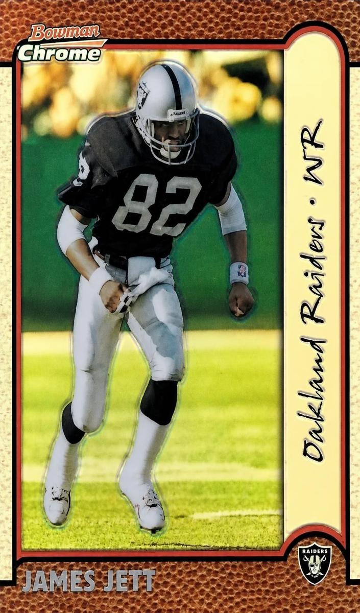 1999 Bowman Chrome James Jett #23 card