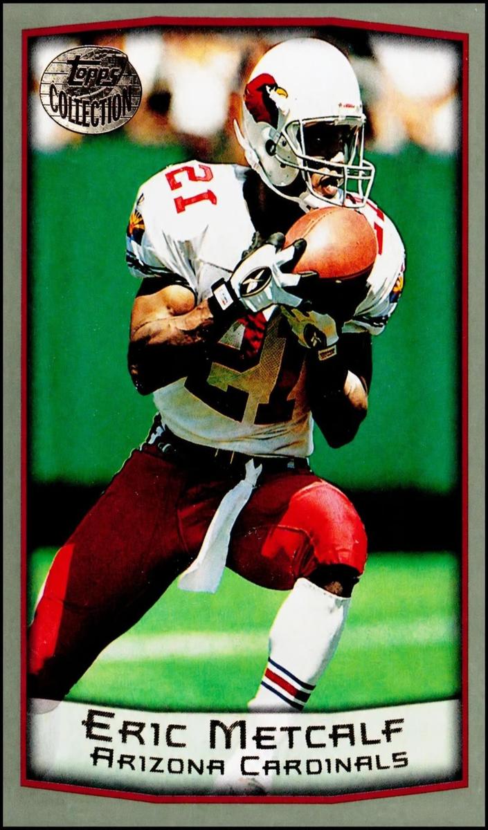 1999 Topps Eric Metcalf #23 card