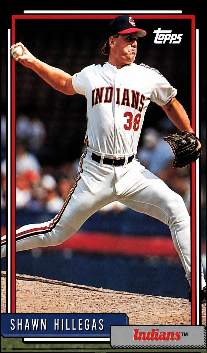 1992 Topps Shawn Hillegas #523 card
