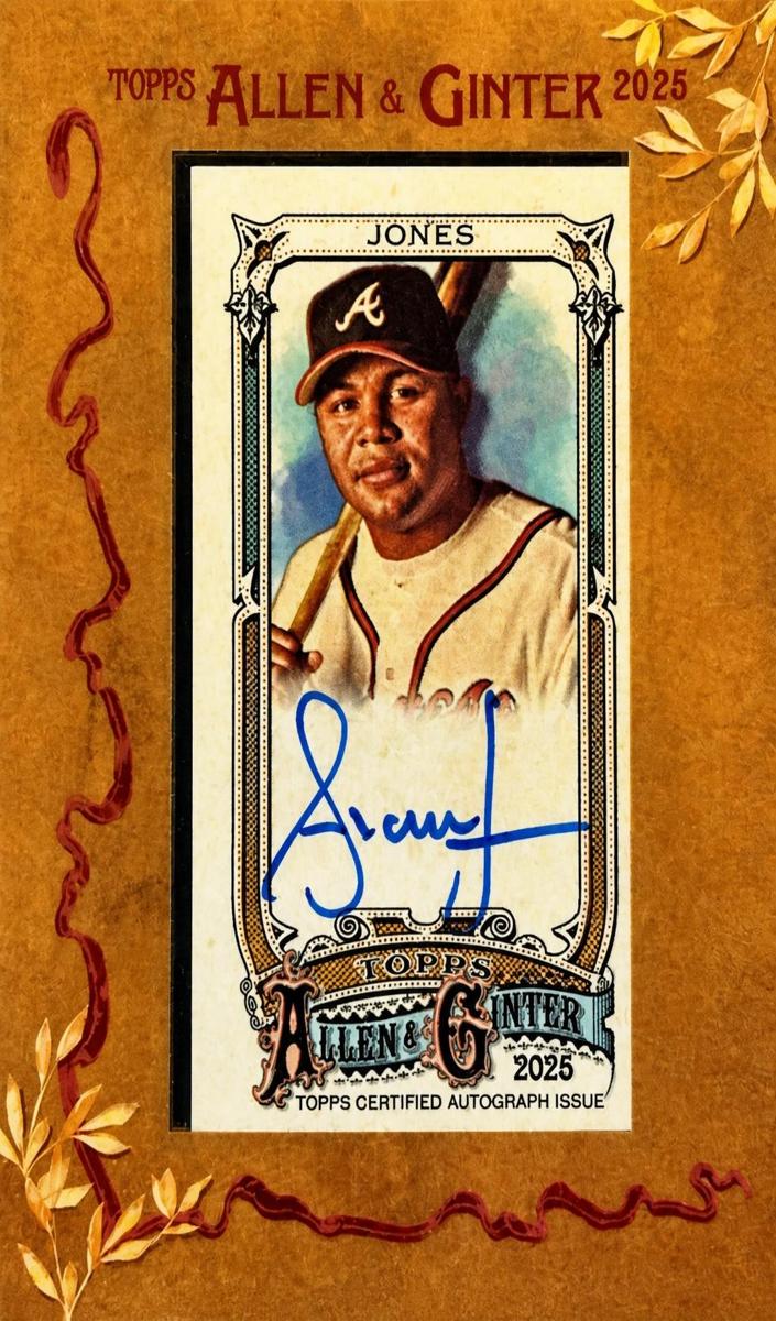 2025 Topps Allen & Ginter Andruw Jones #MA-AJ card