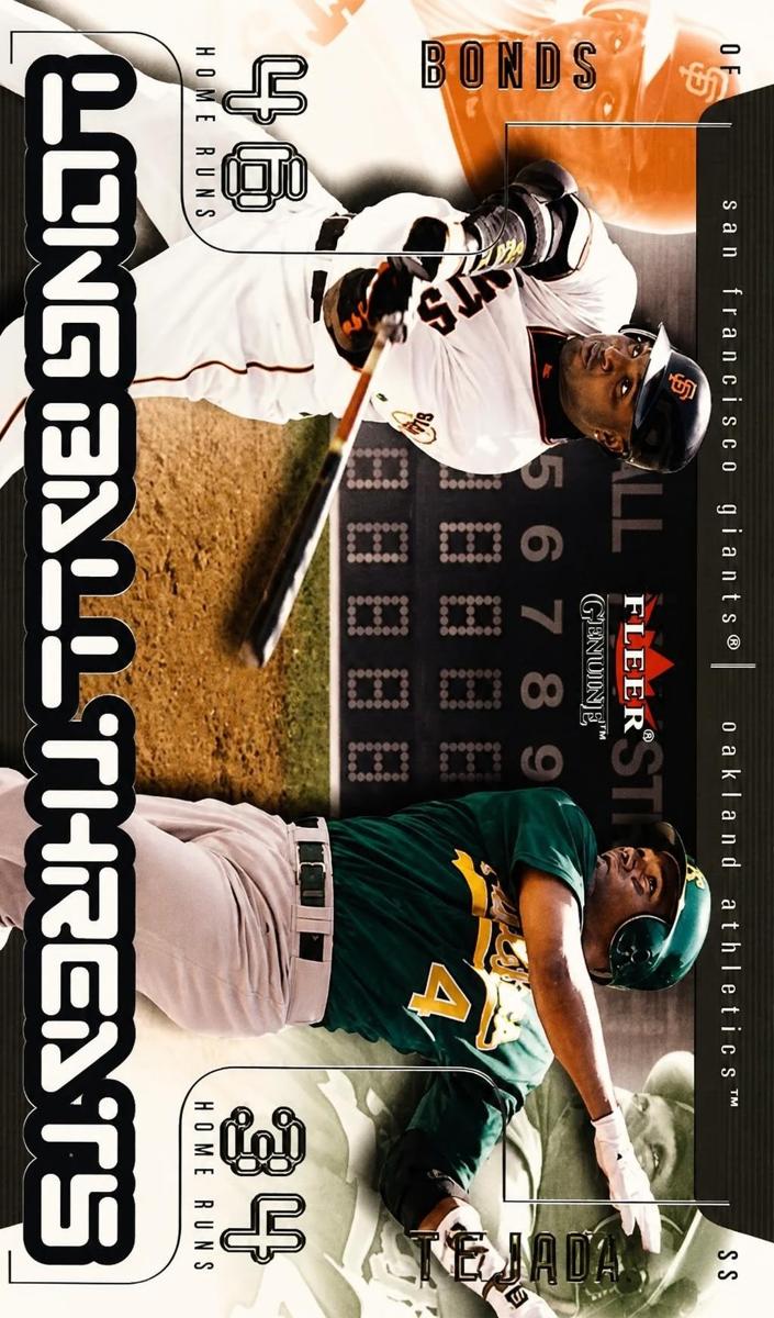 2003 Barry Bonds / Miguel Tejada #13 LB