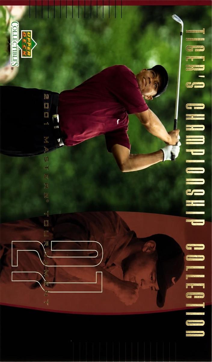 2001 Tiger Woods #TCC27
