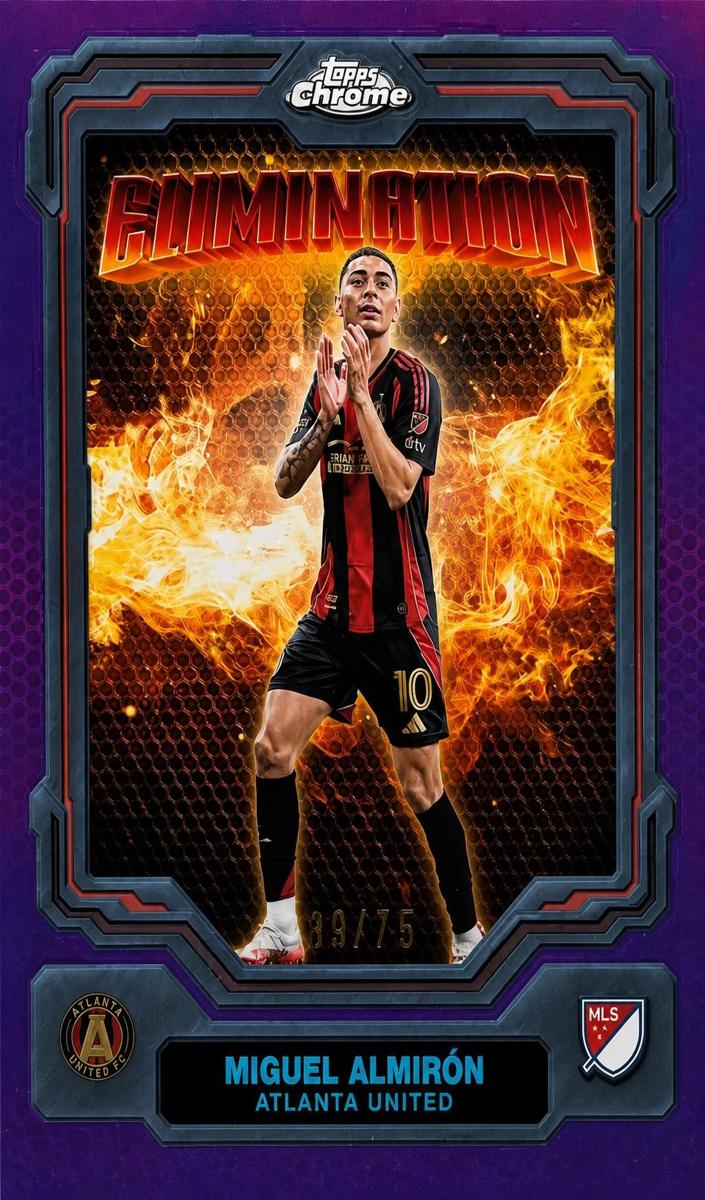 2025 Miguel Almiron [Purple Refractor] #EL-2