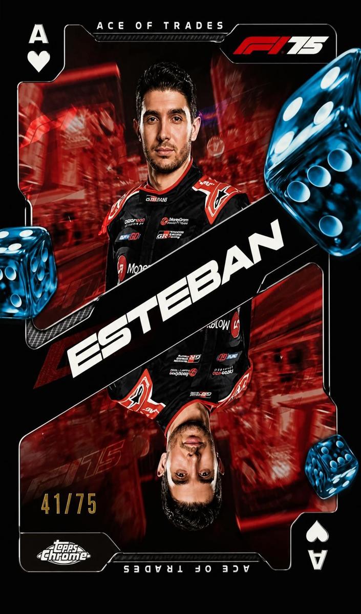 2025 Esteban Ocon [F1 75th Anniversary Refractor] #SCA-8