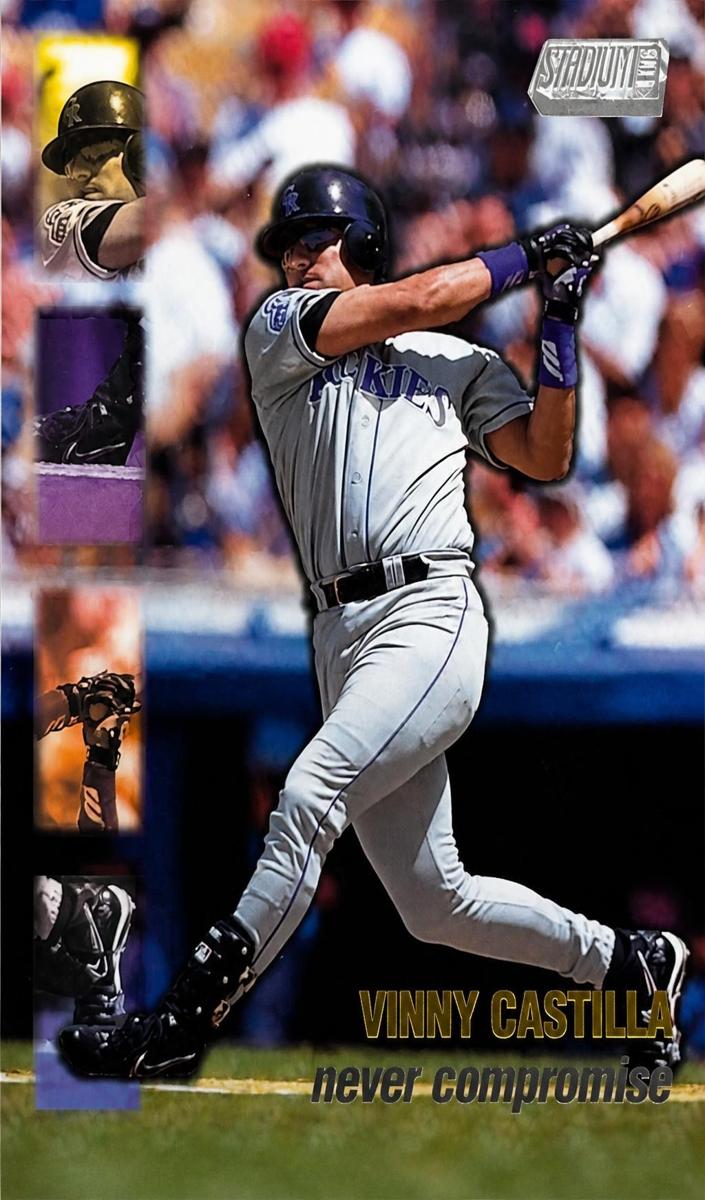 1999 Topps Stadium Club Vinny Castilla #NC15 card