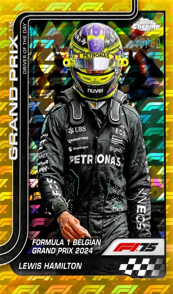 2025 Lewis Hamilton [Gold LogoFractor] #135